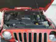 2018 Jeep Wrangler Sahara with VIN 1C4AJWBG4JL859218, listed as a Copart auction lot 54143805 with 71,091 mi miles and Salvage title. Bid and sale history available at DreamBid. Image 11.