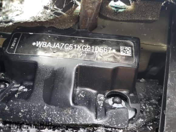 2019 BMW 5 Series 530i xDrive with VIN WBAJA7C51KG910667, listed as a Copart auction lot 85948915 with Not provided miles and Clean title. Bid and sale history available at DreamBid. Image 12.