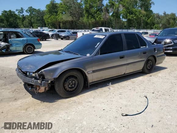 1991 Honda Accord с VIN 1HGCB7545MA165281, выставлен на аукционе Copart как лот 53086765 с пробегом 134 487 миль миль и Списание • Salvage title. История ставок и продаж доступна на DreamBid. Изображение 1.