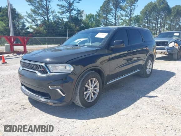 2021 Dodge Durango with VIN 1C4SDHFT3MC814998, listed as a IAAI auction lot 42019668 with 93,858 mi miles and . Bid and sale history available at DreamBid. Image 2.