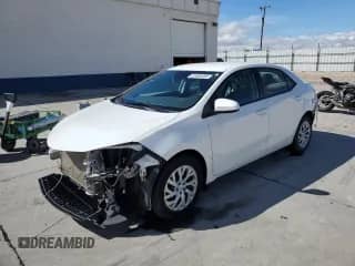 2019 Toyota Corolla L with VIN 5YFBURHE3KP905360, listed as a Copart auction lot 81968495 with 38,096 mi miles and Salvage title. Bid and sale history available at DreamBid. Image 1.