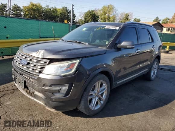 2017 Ford Explorer Limited z VIN 1FM5K8FH1HGC05420, wystawiony jako Copart lot #69618395 z przebiegiem 117 839 mil mil oraz Szkoda całkowita • Salvage title. Historia ofert i sprzedaży dostępna na DreamBid. Obrazek 1.