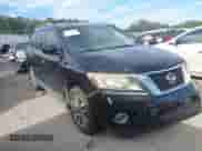 2013 Nissan Pathfinder Platinum with VIN 5N1AR2MN8DC670214, listed as a IAAI auction lot 42698510 with 216,922 mi miles and . Bid and sale history available at DreamBid. Image 1.