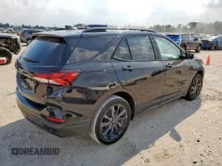 2024 Chevrolet Equinox RS с VIN 3GNAXMEG8RL369774, выставлен на аукционе Copart как лот 81637945 с пробегом 10 807 миль миль и Списание • Salvage title. История ставок и продаж доступна на DreamBid. Изображение 3.