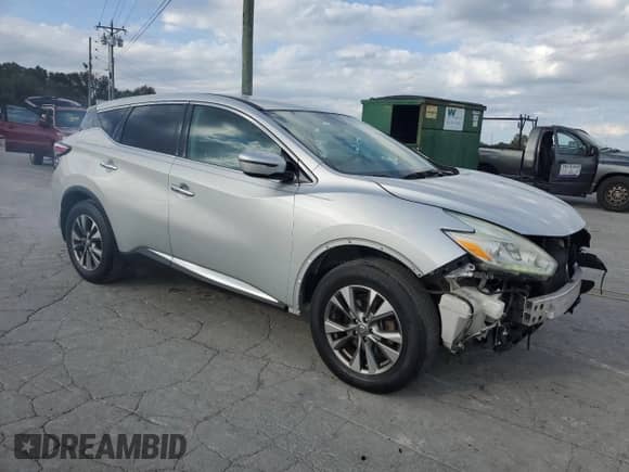 2016 Nissan Murano S with VIN 5N1AZ2MG8GN125480, listed as a Copart auction lot 85906165 with 122,059 mi miles and Clean title. Bid and sale history available at DreamBid. Image 4.
