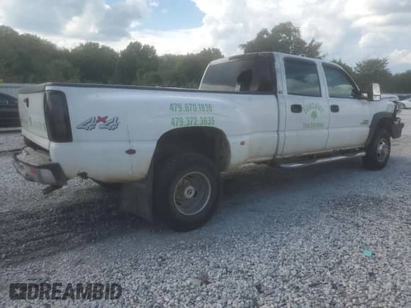 2004 Chevrolet Silverado 3500 DRW с VIN 1GCJK33184F162739, выставлен на аукционе Copart как лот 69071594 с пробегом 242 619 миль миль и Чистый • Clean title. История ставок и продаж доступна на DreamBid. Изображение 3.
