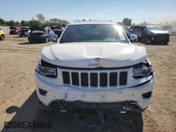 2015 Jeep Grand Cherokee Overland z VIN 1C4RJFCG2FC925936, wystawiony jako Copart lot #80905225 z przebiegiem 136 724 mil mil oraz Szkoda całkowita • Salvage title. Historia ofert i sprzedaży dostępna na DreamBid. Obrazek 5.