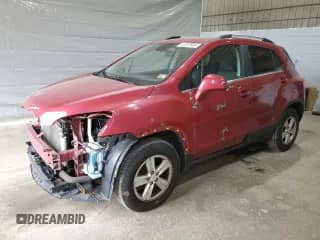 2015 Chevrolet Trax LT с VIN KL7CJRSBXFB189392, выставлен на аукционе Copart как лот 61057645 с пробегом 84 601 миль миль и Списание • Salvage title. История ставок и продаж доступна на DreamBid. Изображение 1.