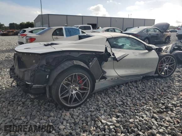 2023 Chevrolet Corvette 3LZ с VIN 1G1YF3D32P5603559, выставлен на аукционе Copart как лот 64484965 с пробегом Не указан миль и Списание • Salvage title. История ставок и продаж доступна на DreamBid. Изображение 3.