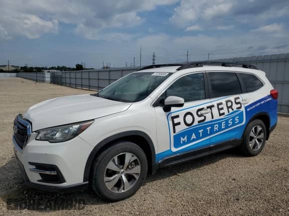 2019 Subaru Ascent Premium с VIN 4S4WMACD5K3420319, выставлен на аукционе Copart как лот 70769495 с пробегом 59 258 миль миль и Списание • Salvage title. История ставок и продаж доступна на DreamBid. Изображение 1.