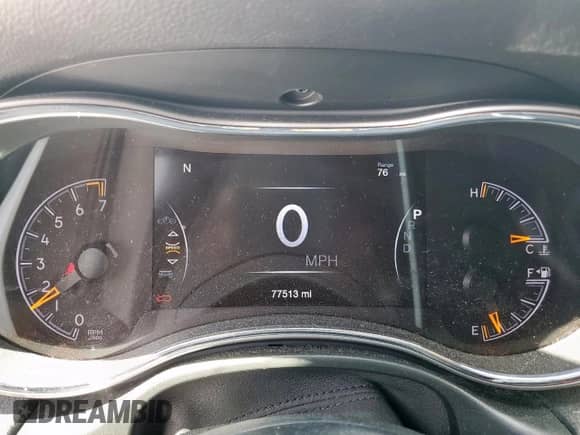 2021 Jeep Grand Cherokee Trailhawk with VIN 1C4RJFLG6MC732475, listed as a Copart auction lot 61280415 with 77,513 mi miles and Clean title. Bid and sale history available at DreamBid. Image 9.