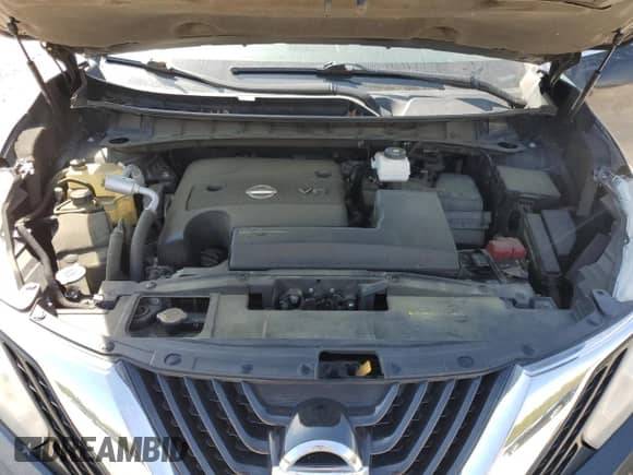 2017 Nissan Murano SL with VIN 5N1AZ2MH0HN100891, listed as a Copart auction lot 53583675 with 157,066 mi miles and Salvage title. Bid and sale history available at DreamBid. Image 12.