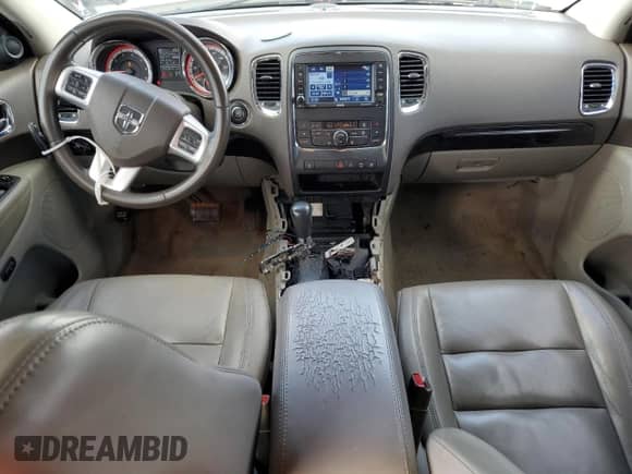 2012 Dodge Durango Crew with VIN 1C4RDHDG7CC257208, listed as a Copart auction lot 86513245 with 173,194 mi miles and Non repairable. Bid and sale history available at DreamBid. Image 8.