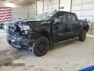 2023 Chevrolet Silverado 1500 LT Trail Boss с VIN 3GCUDFE82PG128916, выставлен на аукционе Copart как лот 48507705 с пробегом 46 206 миль миль и Списание • Salvage title. История ставок и продаж доступна на DreamBid. Изображение 1.