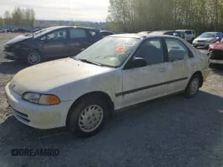 1992 Honda Civic z VIN 1HGEG8655NL072855, wystawiony jako Copart lot #53255425 z przebiegiem 217 200 mil mil oraz Czysty tytuł • Clean title. Historia ofert i sprzedaży dostępna na DreamBid. Obrazek 1.