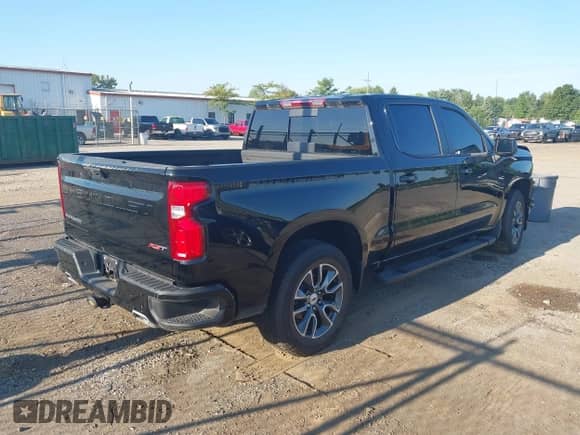 2023 Chevrolet Silverado 1500 RST with VIN 2GCUDEED0P1111340, listed as a IAAI auction lot 43061790 with 3,796 mi miles and . Bid and sale history available at DreamBid. Image 4.