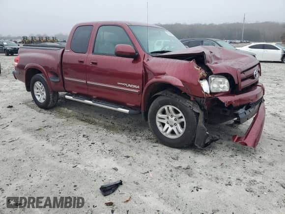 2006 Toyota Tundra Limited with VIN 5TBRT38156S474327, listed as a Copart auction lot 85103994 with 38,043 mi miles and Salvage title. Bid and sale history available at DreamBid. Image 4.
