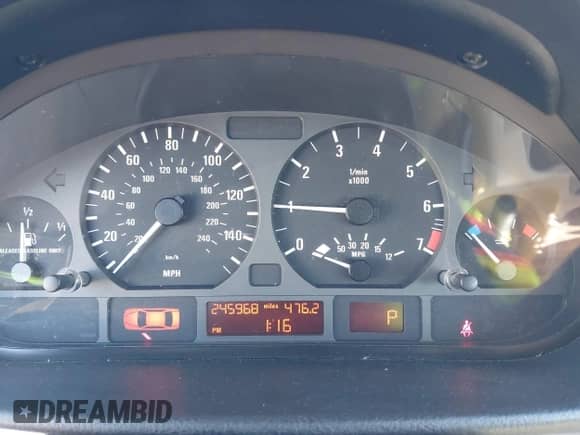 2004 BMW 3 Series 325i with VIN WBAAZ33464KP86274, listed as a IAAI auction lot 43540161 with 245,968 mi miles and . Bid and sale history available at DreamBid. Image 7.