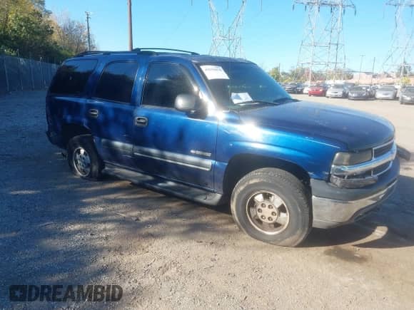 2002 Chevrolet Tahoe LT with VIN 1GNEK13Z32J186881, listed as a IAAI auction lot 43555639 with Not provided miles and . Bid and sale history available at DreamBid. Image 1.