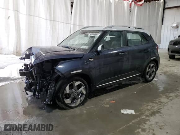 2022 Hyundai Venue SEL with VIN KMHRC8A38NU180779, listed as a Copart auction lot 49688964 with Not provided miles and Salvage title. Bid and sale history available at DreamBid. Image 1.