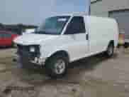 2014 Chevrolet Express Cargo с VIN 1GCWGFCA4E1139093, выставлен на аукционе Copart как лот 80066315 с пробегом 141 431 миль миль и Списание • Salvage title. История ставок и продаж доступна на DreamBid. Изображение 1.