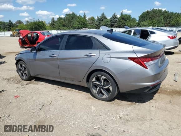 2023 Hyundai Elantra Limited с VIN KMHLP4AG3PU481839, выставлен на аукционе Copart как лот 70724325 с пробегом 68 000 миль миль и Списание • Salvage title. История ставок и продаж доступна на DreamBid. Изображение 2.