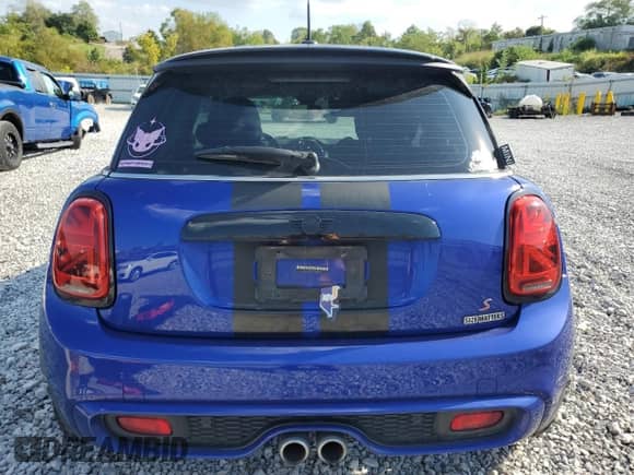 2020 MINI Hardtop Cooper S with VIN WMWXR5C01L2M16450, listed as a Copart auction lot 84622845 with 80,905 mi miles and Salvage title. Bid and sale history available at DreamBid. Image 6.
