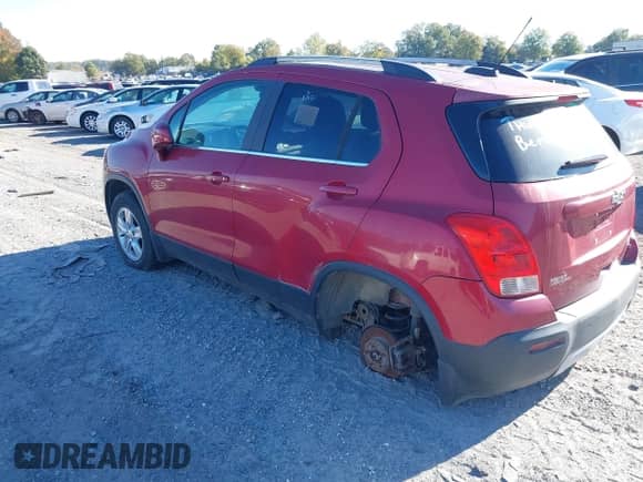 2015 Chevrolet Trax LT с VIN KL7CJRSB1FB097748, выставлен на аукционе IAAI как лот 43120076 с пробегом 178 600 миль миль и . История ставок и продаж доступна на DreamBid. Изображение 3.