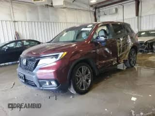 2021 Honda Passport EX-L с VIN 5FNYF8H57MB041958, выставлен на аукционе Copart как лот 68571615 с пробегом 43 150 миль миль и На запчасти • Non repairable. История ставок и продаж доступна на DreamBid. Изображение 1.
