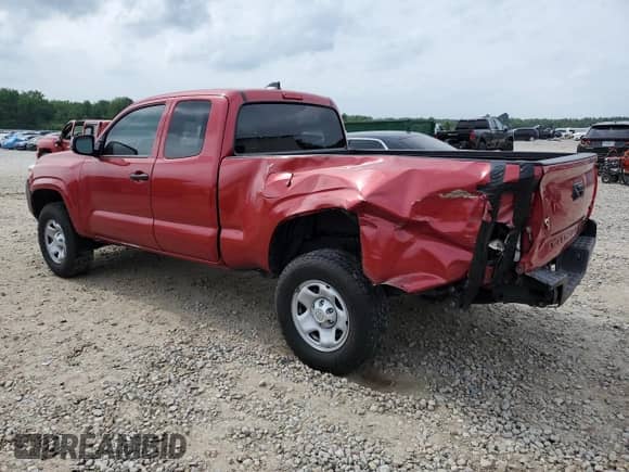 2020 Toyota Tacoma SR with VIN 3TYSX5EN8LT002204, listed as a Copart auction lot 56917255 with 101,968 mi miles and Salvage title. Bid and sale history available at DreamBid. Image 2.