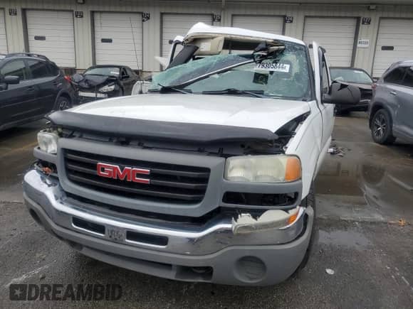 2003 GMC Sierra 1500 Work Truck with VIN 1GTEC14V83Z168901, listed as a Copart auction lot 79305844 with 109,186 mi miles and Salvage title. Bid and sale history available at DreamBid. Image 5.