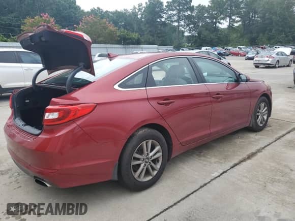 2016 Hyundai Sonata SE с VIN 5NPE24AF0GH408196, выставлен на аукционе Copart как лот 67095635 с пробегом Не указан миль и Списание • Salvage title. История ставок и продаж доступна на DreamBid. Изображение 3.