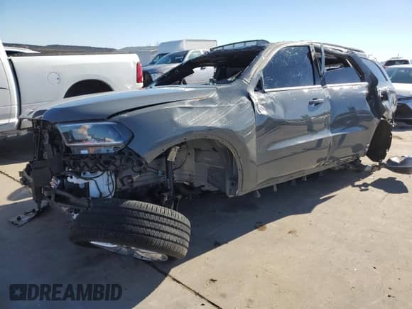 2023 Dodge Durango GT Premium with VIN 1C4RDJDG0PC573871, listed as a Copart auction lot 82341963 with 13,515 mi miles and Non repairable. Bid and sale history available at DreamBid. Image 1.