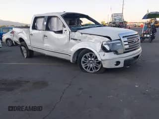 2014 Ford F-150 XL with VIN 1FTFW1ET4EFB30417, listed as a IAAI auction lot 42808148 with Not provided miles and . Bid and sale history available at DreamBid. Image 1.