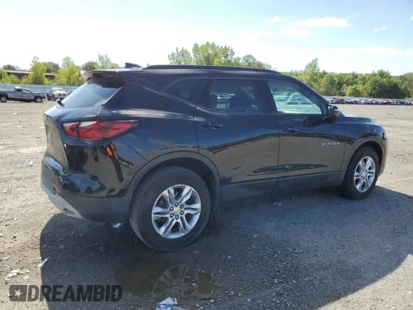 2019 Chevrolet Blazer with VIN 3GNKBGRS2KS692538, listed as a Copart auction lot 69102035 with 76,601 mi miles and Salvage title. Bid and sale history available at DreamBid. Image 3.