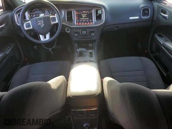 2014 Dodge Charger SXT with VIN 2C3CDXHGXEH348567, listed as a Copart auction lot 84801005 with 59,295 mi miles and Salvage title. Bid and sale history available at DreamBid. Image 8.