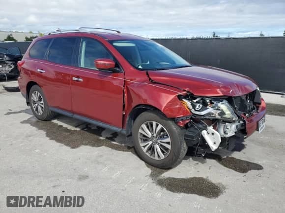 2017 Nissan Pathfinder SL с VIN 5N1DR2MN3HC643392, выставлен на аукционе Copart как лот 86168335 с пробегом 13 577 миль миль и Списание • Salvage title. История ставок и продаж доступна на DreamBid. Изображение 4.