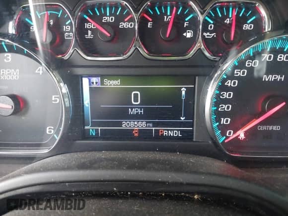 2018 Chevrolet Tahoe Commercial with VIN 1GNLCDEC4JR223676, listed as a IAAI auction lot 43107800 with 208,566 mi miles and . Bid and sale history available at DreamBid. Image 15.