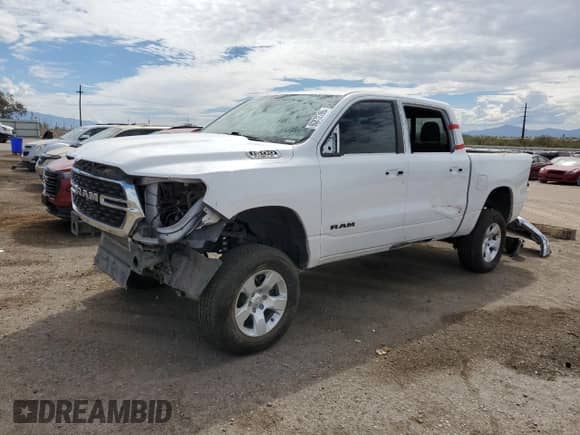 2022 Ram 1500 Big Horn с VIN 1C6RREFT1NN125831, выставлен на аукционе Copart как лот 80872785 с пробегом 78 618 миль миль и Списание • Salvage title. История ставок и продаж доступна на DreamBid. Изображение 1.