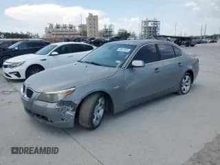 2005 BMW 5 Series 525i с VIN WBANA53555B855857, выставлен на аукционе Copart как лот 69612015 с пробегом 161 203 миль миль и Списание • Salvage title. История ставок и продаж доступна на DreamBid. Изображение 1.