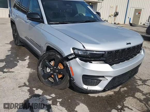 2023 Jeep Grand Cherokee Altitude with VIN 1C4RJHAG3PC661867, listed as a Copart auction lot 66457085 with 26,838 mi miles and Salvage title. Bid and sale history available at DreamBid. Image 14.
