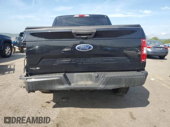 2019 Ford F-150 XL with VIN 1FTEW1EB5KFC10873, listed as a Copart auction lot 55111915 with 216,493 mi miles and Salvage title. Bid and sale history available at DreamBid. Image 6.