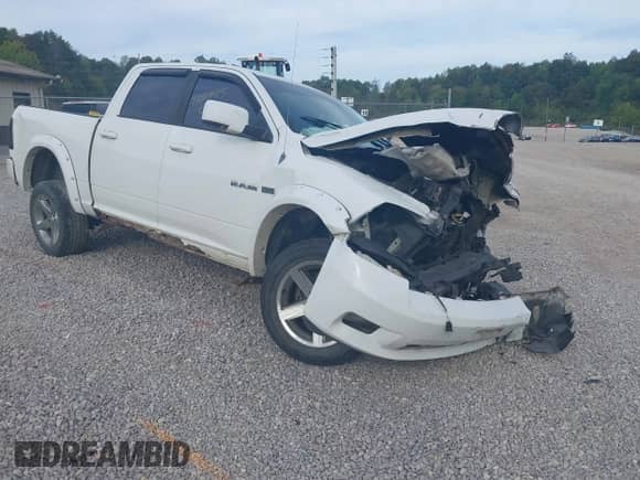2010 Dodge 1500 Laramie with VIN 1D7RV1CT5AS194444, listed as a IAAI auction lot 43329415 with 238,969 mi miles and . Bid and sale history available at DreamBid. Image 1.