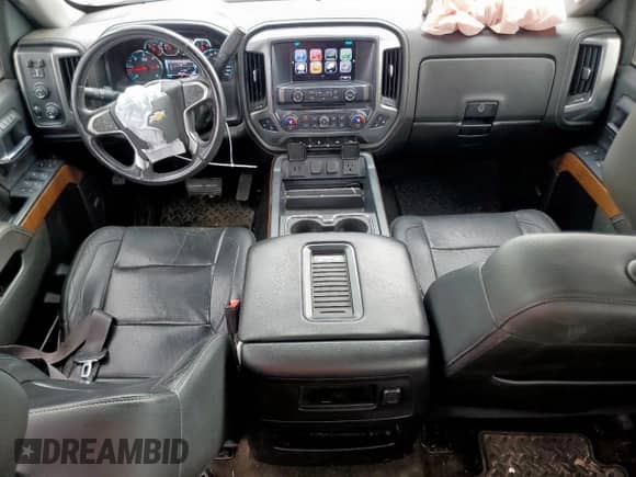 2017 Chevrolet Silverado 1500 LTZ with VIN 3GCUKSEC1HG353039, listed as a Copart auction lot 64611015 with 123,210 mi miles and Salvage title. Bid and sale history available at DreamBid. Image 8.