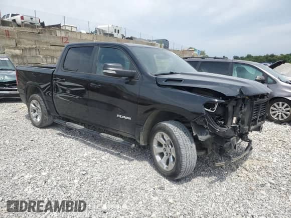 2022 Ram 1500 Big Horn с VIN 1C6SRFFT9NN449181, выставлен на аукционе Copart как лот 67352765 с пробегом 53 841 миль миль и Списание • Salvage title. История ставок и продаж доступна на DreamBid. Изображение 4.