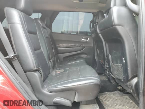 2011 Dodge Durango Citadel with VIN 1D4SE5GT4BC648632, listed as a Copart auction lot 54917995 with 244,536 mi miles and Salvage title. Bid and sale history available at DreamBid. Image 11.