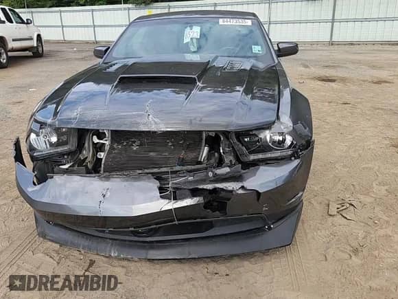 2011 Ford Mustang GT Premium with VIN 1ZVBP8CF8B5114320, listed as a Copart auction lot 84473535 with 114,482 mi miles and Salvage title. Bid and sale history available at DreamBid. Image 13.