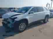 2023 Chevrolet Traverse LS with VIN 1GNERFKW2PJ268124, listed as a IAAI auction lot 43230580 with 64,825 mi miles and . Bid and sale history available at DreamBid. Image 2.