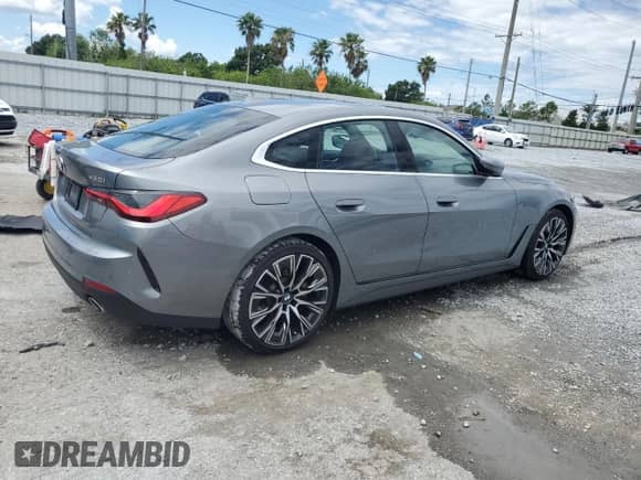 2024 BMW 4 Series 430i с VIN WBA63AV09RFT48581, выставлен на аукционе Copart как лот 56392545 с пробегом 12 811 миль миль и На запчасти • Non repairable. История ставок и продаж доступна на DreamBid. Изображение 3.