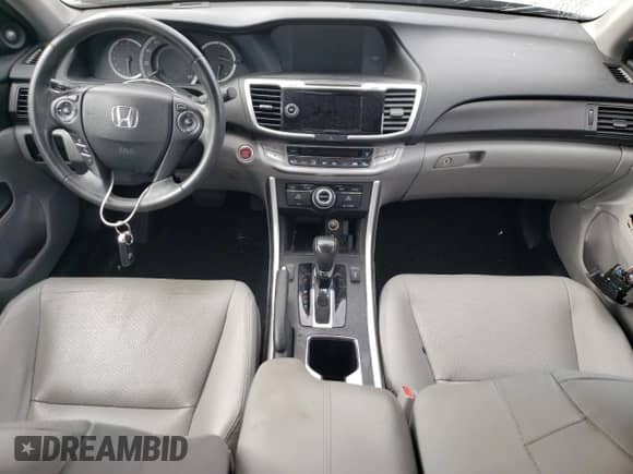 2014 Honda Accord EX-L with VIN 1HGCR3F84EA039615, listed as a Copart auction lot 86696185 with 93,446 mi miles and Salvage title. Bid and sale history available at DreamBid. Image 8.